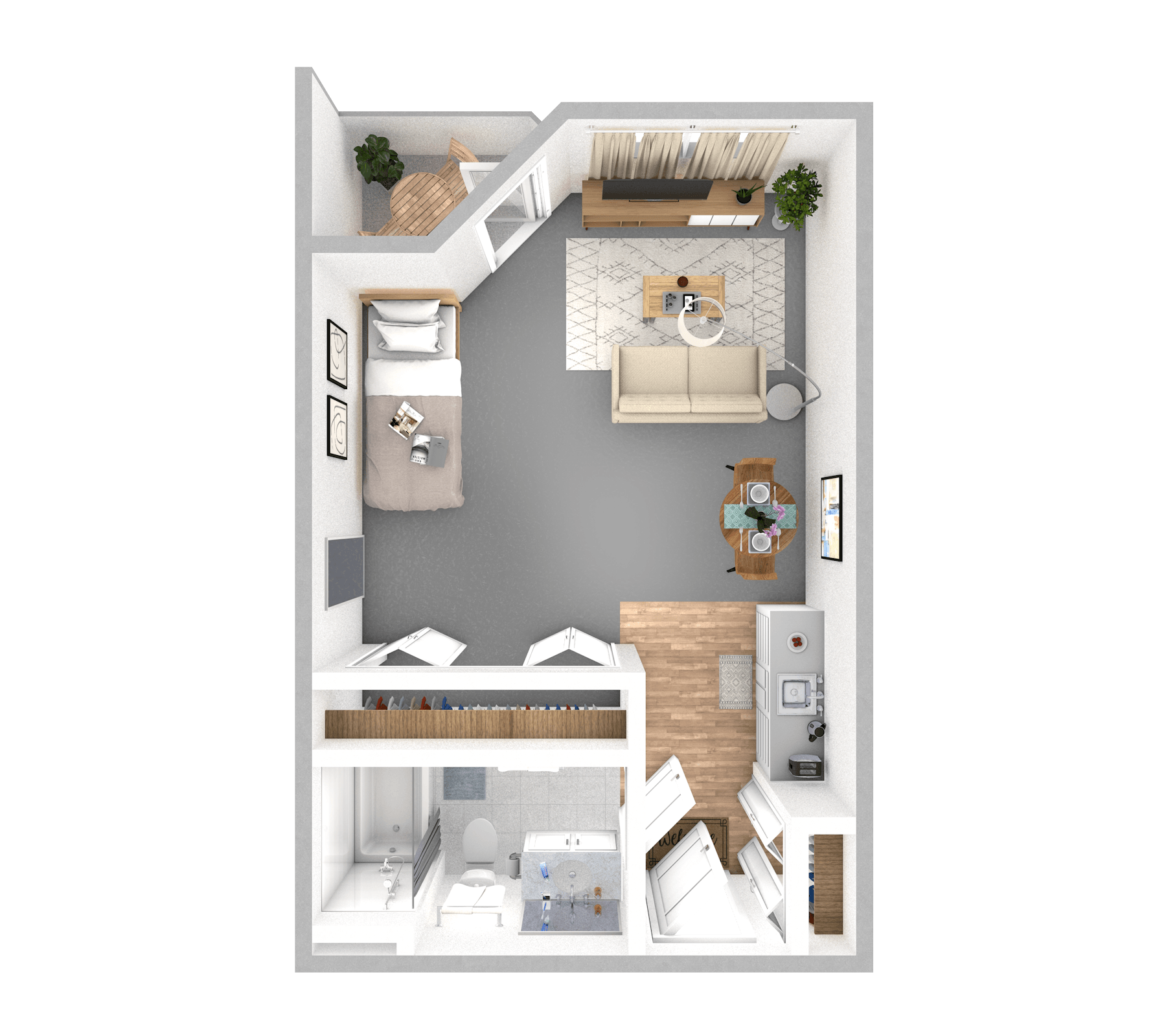 Suite | 1 Bathroom